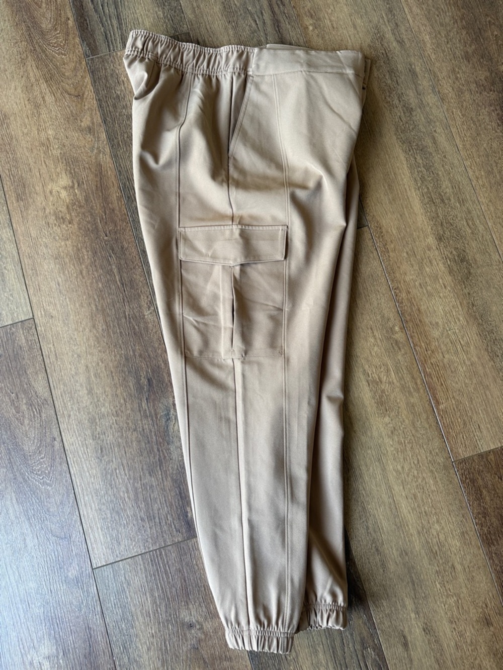 CALIA Women Beige Cargo Jogger Pants - Picture 3 of 11